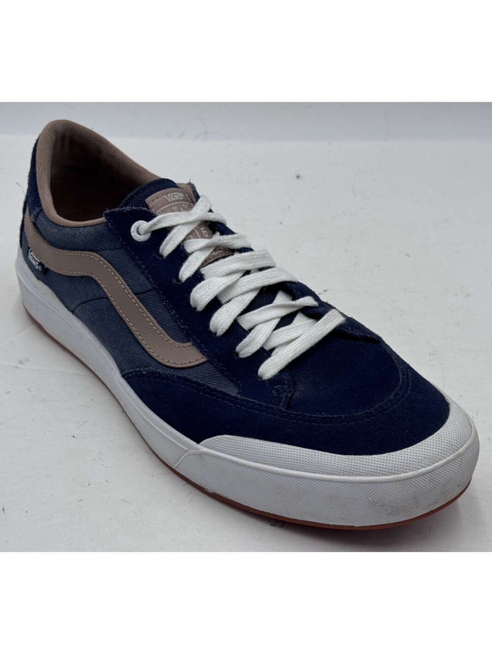 Vans Berle Pro Men's Sneakers 10.5 Blue Waffle Control Skateboard Shoes 721356